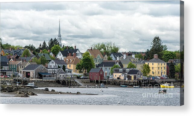 Portsmouth Nh Acrylic Print featuring the photograph South End and North Church by Scott Thorp