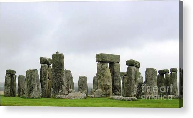 Stonehenge Acrylic Print featuring the photograph The Circle by Denise Railey