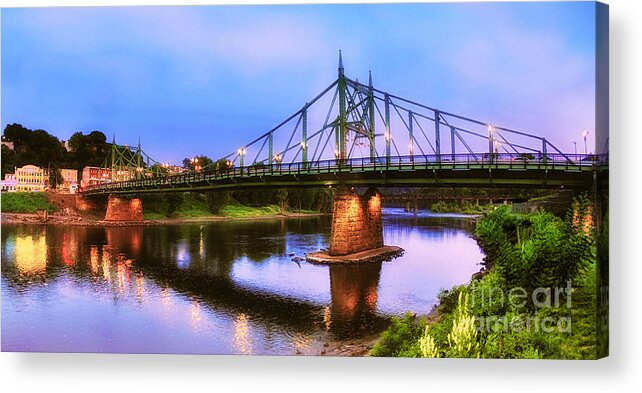 Free Acrylic Print featuring the photograph The Free Bridge by Mark Miller