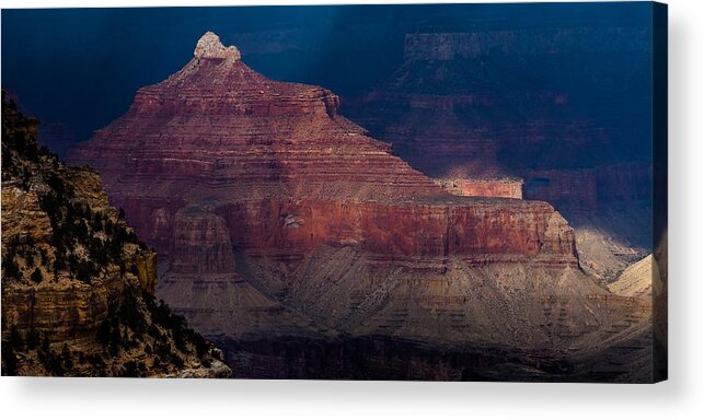 Arizona Acrylic Print featuring the photograph A Small Peak by Ed Gleichman