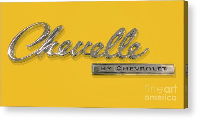Chevelle Acrylic Print featuring the photograph Chevelle by Arttography LLC