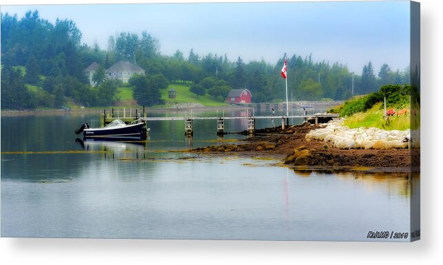 Nova Scotia Acrylic Print featuring the photograph Misty Morning by Ken Morris