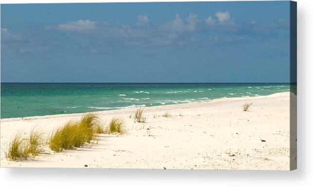 Gulf Of Mexico Acrylic Print featuring the photograph Navarre Beach Florida by Paul Gaj