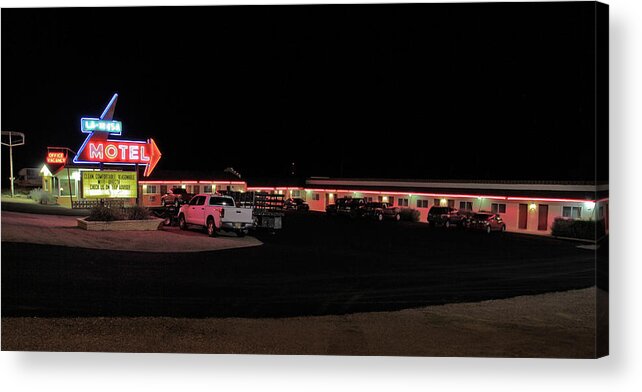 Route 66 Acrylic Print featuring the photograph Resting in the Past by Gary Kaylor