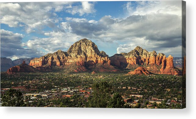 Red Rocks Acrylic Print featuring the photograph So Sedona by Jen Manganello