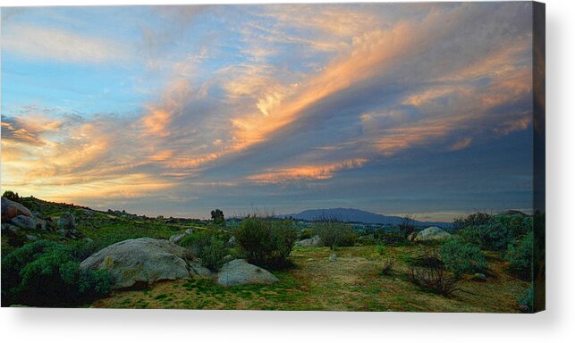 Majestic Sky Acrylic Print featuring the photograph The Wonders Of Sunset by Glenn McCarthy Art and Photography