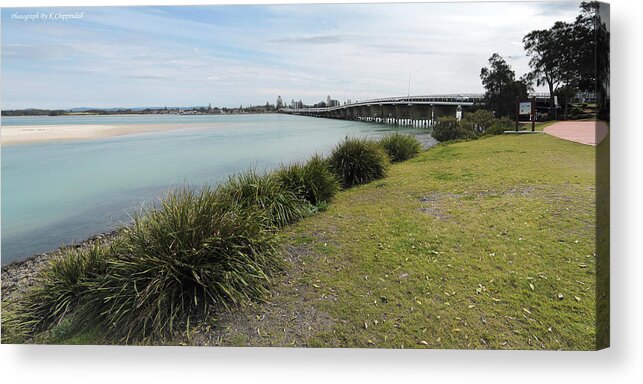 Forster Nsw Australia Acrylic Print featuring the digital art Beautiful Forster 665544 by Kevin Chippindall
