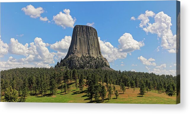 Devil's Tower Acrylic Print featuring the photograph Devil's Tower 6 by Doolittle Photography and Art