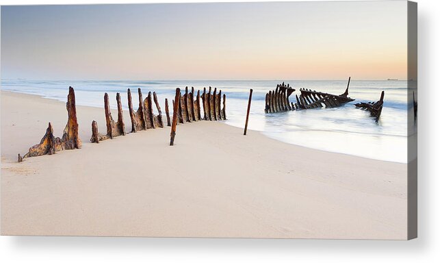 Outdoors Acrylic Print featuring the photograph Dicky Beach by Visual Clarity Photography