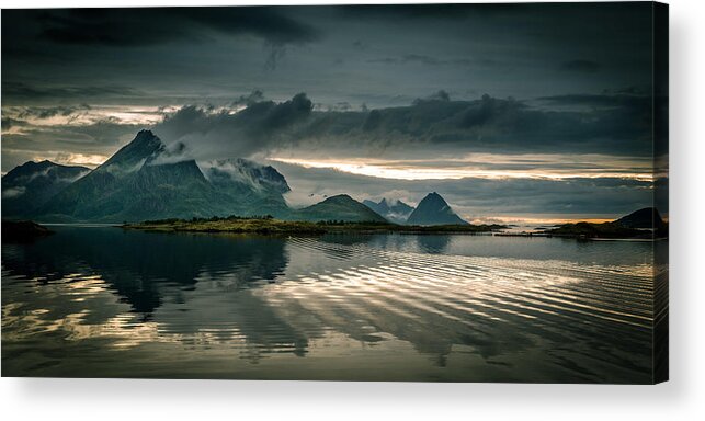 Tranquility Acrylic Print featuring the photograph Norway Landscape by Nature And Beauty Photographer