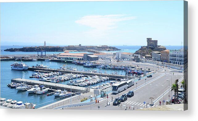 Tarifa Seascsape Acrylic Print featuring the photograph Tarifa, Spain - 19 by AM FineArtPrints