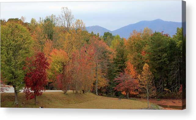 Fairgrounds Hiwassee Acrylic Print featuring the photograph Fairgrounds - Hiwassee GA by Jerry Battle