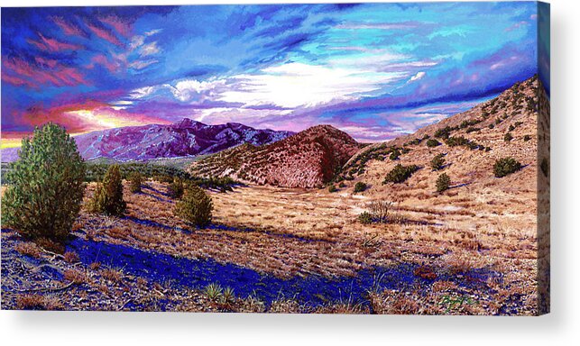 Impressionism Acrylic Print featuring the painting Heading Home by Darien Bogart
