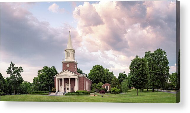 Church Acrylic Print featuring the photograph Rooke Chapel by Stephen Holst