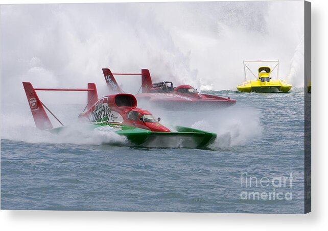Sports Acrylic Print featuring the photograph Gold Cup Hydroplane Races by Jim West