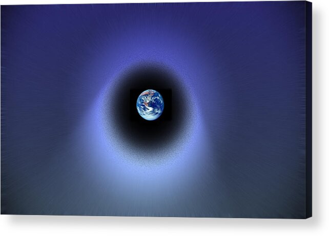 Inter Dimensional Acrylic Print featuring the digital art Inter-Dimensional by Kellice Swaggerty