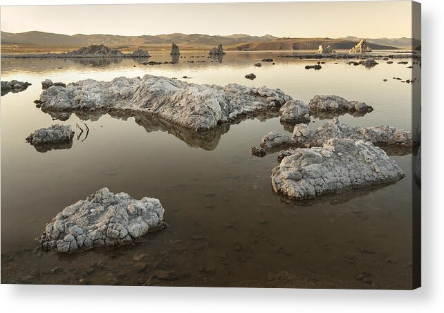 California Acrylic Print featuring the photograph Mono Lake by Francesco Emanuele Carucci