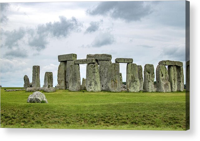 Stonehenge Acrylic Print featuring the photograph Stonehenge by Ian Watts