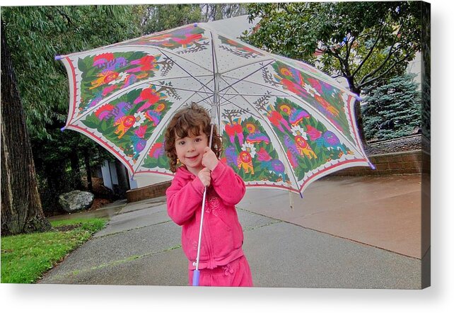 Umbrella Acrylic Print featuring the photograph Adventure by Nick David