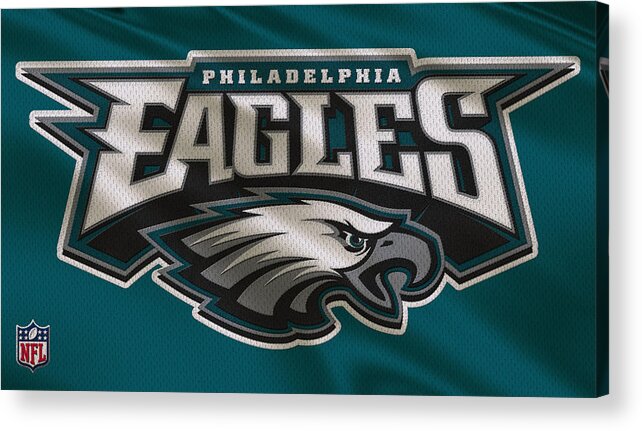 Eagles Acrylic Print featuring the photograph Philadelphia Eagles Uniform by Joe Hamilton
