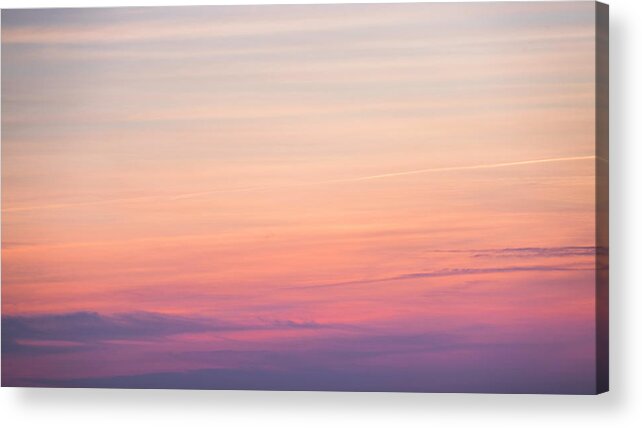 Sunset Sky Acrylic Print By Tetra Images