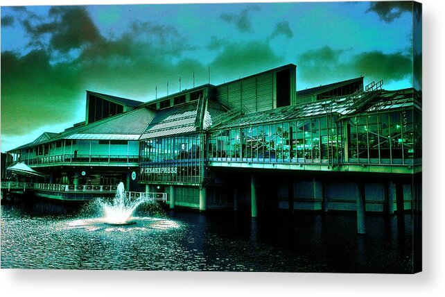 Android Acrylic Print featuring the photograph Princes Quay Hull England #3 by Chris Drake