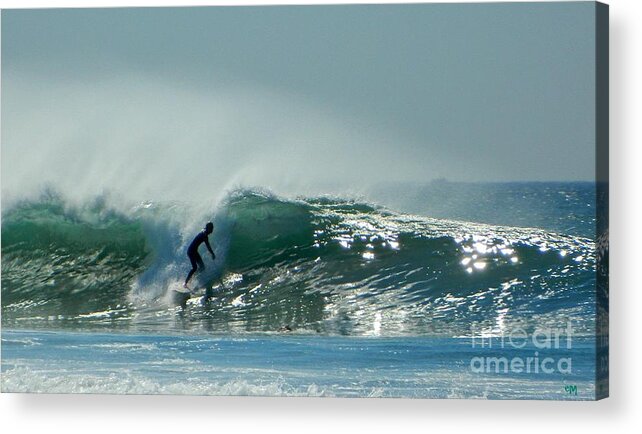Surf Acrylic Print featuring the photograph Afternoon Glass by Everette McMahan jr