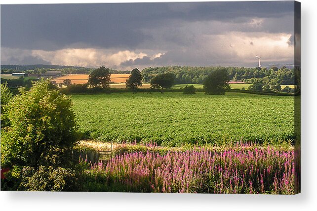 Europe Acrylic Print featuring the photograph Before a thunder-storm by Sergey Simanovsky