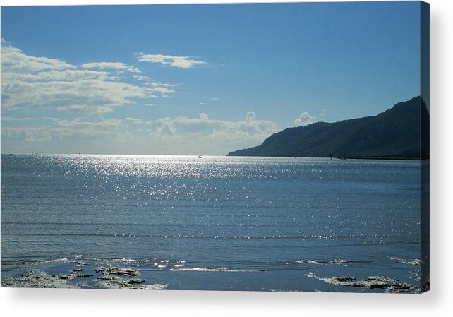 Cairns Acrylic Print featuring the photograph Cairns Waterfront by John Mathews