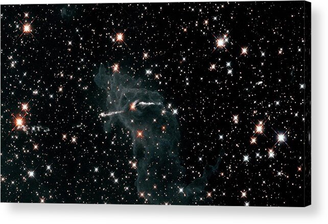 Nebula Acrylic Print featuring the photograph Carina Nebula Pillar by Nasa/esa/stsci/hubble Sm4 Ero Team/science Photo Library