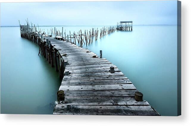 Landsacpe Acrylic Print featuring the photograph Carrasqueira II by Jes?s M. Garc?a