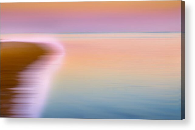 Abstract Acrylic Print featuring the photograph Color of Morning by Bill Wakeley