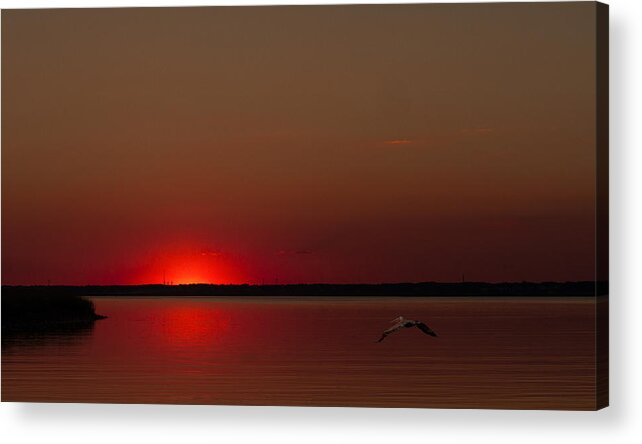 End Of Day - George Black Acrylic Print featuring the photograph End of Day by George Black
