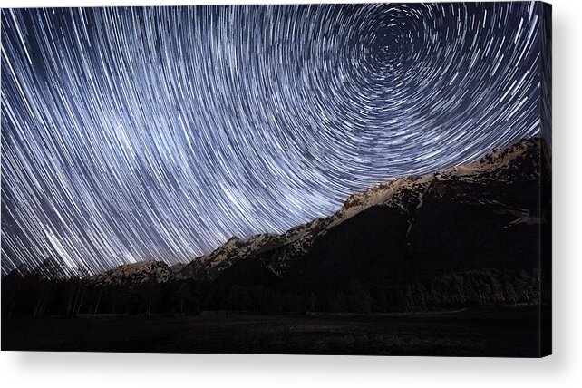 Scenics Acrylic Print featuring the photograph Full Of Stars by Lightpix