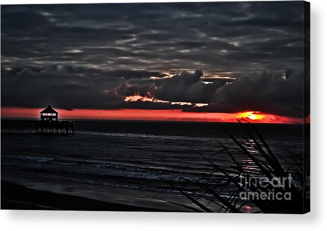  Travel Acrylic Print featuring the photograph Halloween Color Sunrise by Elvis Vaughn