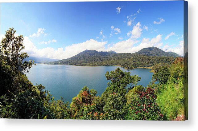 Tranquility Acrylic Print featuring the photograph Indonesia, Bali, Central Mountains by Michele Falzone