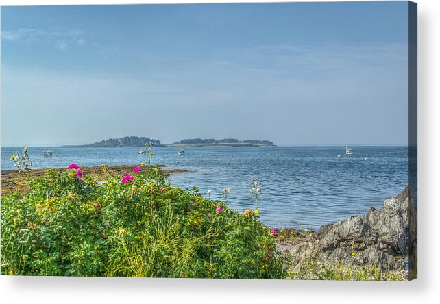 Maine Acrylic Print featuring the photograph Kettle Cove by Jane Luxton