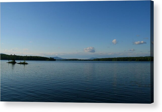 Lake Acrylic Print featuring the photograph Lake Umbagog by Neal Eslinger