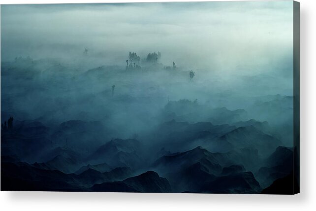 Mist Acrylic Print featuring the photograph Land Of Fog by Rudi Gunawan