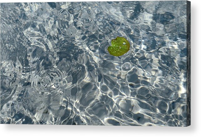 Water Acrylic Print featuring the photograph Living Water by Linda Mishler