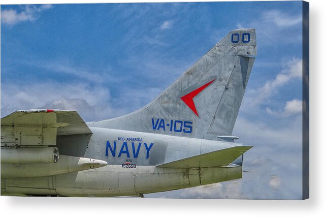 Airplane Acrylic Print featuring the photograph Low Flying by Dennis Dugan