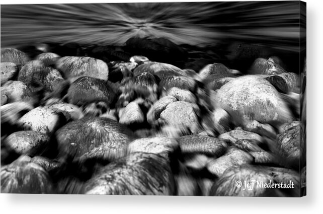 Rocks Acrylic Print featuring the photograph Maka dreams by Jeff Niederstadt