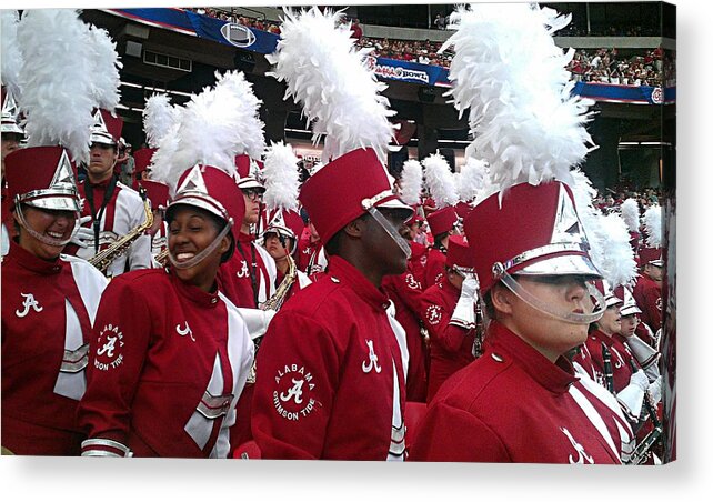 Gameday Acrylic Print featuring the photograph Million Dollar Band by Kenny Glover