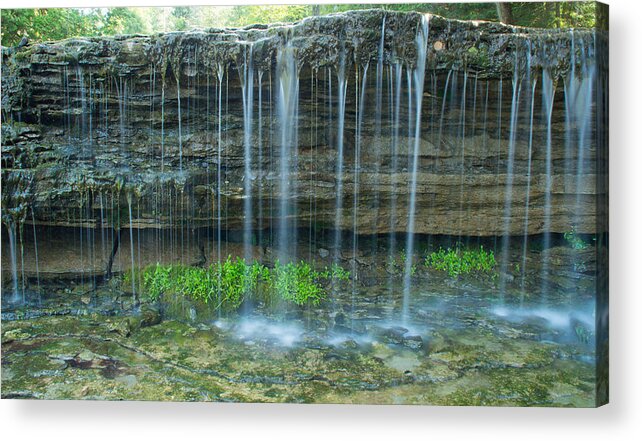 Waterfall Acrylic Print featuring the photograph Music by Jill Laudenslager