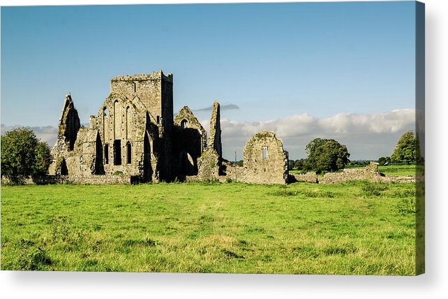 Ancient History Acrylic Print featuring the photograph Ruins Of Hore Abbey by Megan Ahrens