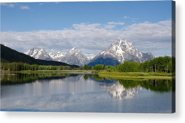 Grand Teton Acrylic Print featuring the photograph Snake River in Grand Teton by Gary Wightman