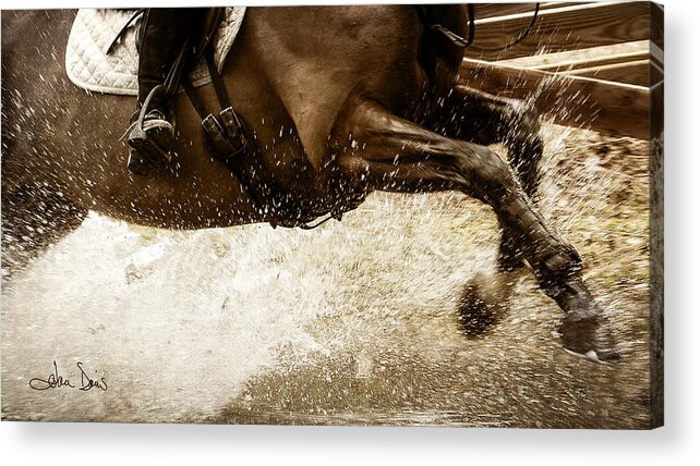 Flatlandsfoto Acrylic Print featuring the photograph Splash 2013 by Joan Davis