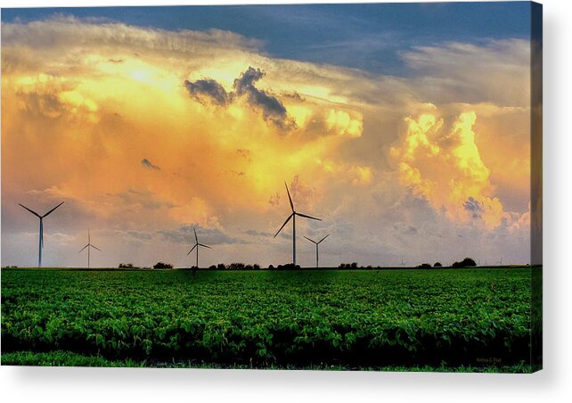 Storm Acrylic Print featuring the photograph Winds of Change by Andrea Platt