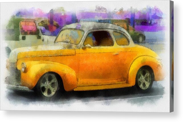 Classic Cars Acrylic Print featuring the photograph Classic by John Handfield