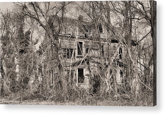 Haunting In Delmarva Acrylic Print featuring the photograph Haunting in DelMarVa by JC Findley